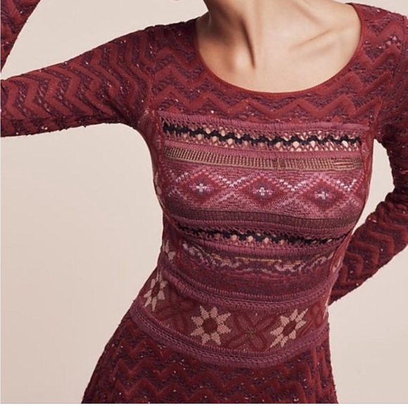 NWT Anthropologie Cecilia Prado Luiza Sweater Dress Small - Picture 4 of 5